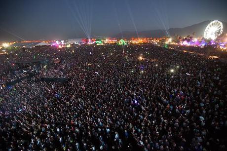 Calvin Harris crowd, Coachella 2014