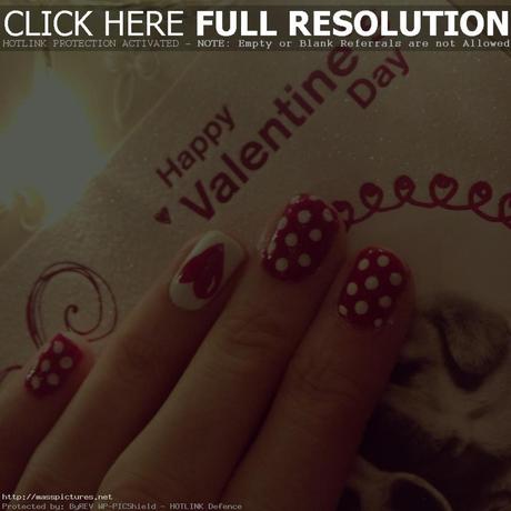 valentine's day nail designs