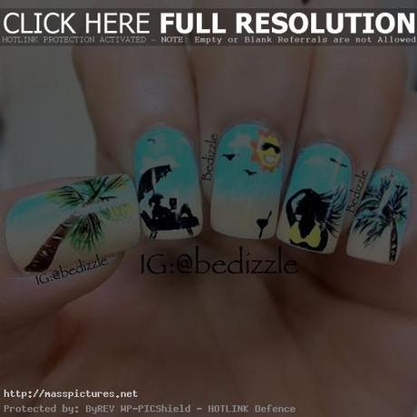summer nail art