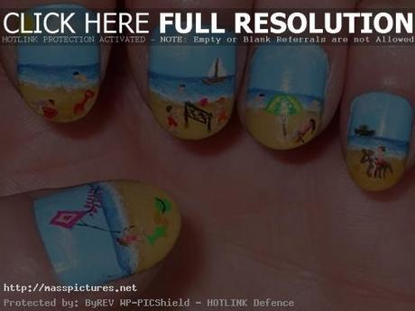 summer nail art