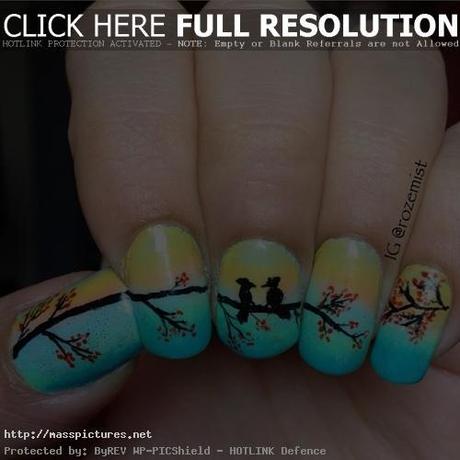 spring nail art