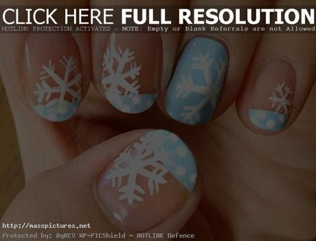 winter nail art