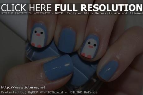 winter nail art