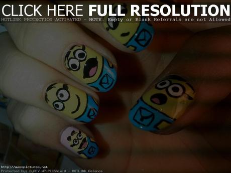 funny nail arts