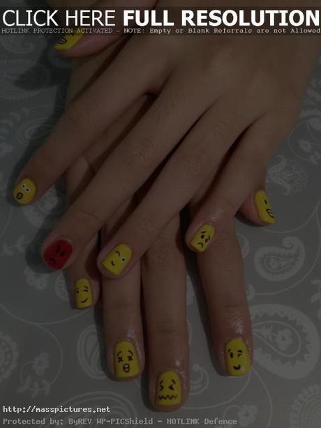 funny nail arts