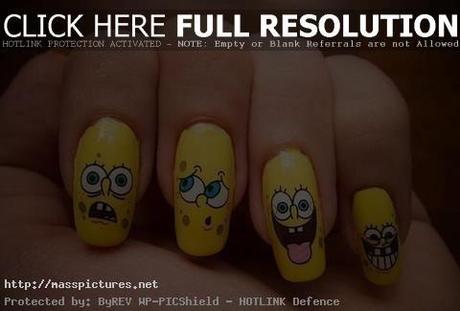 funny nail arts