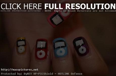 funny nail arts