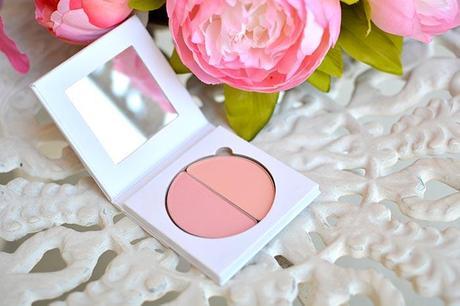 Ellana Minerals Cosmetics - Pressed Mineral Blush Duo - Obsession Fulfillment - Genzel Kisses (c)