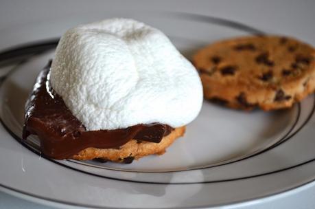 Chocolate Chip Cookie S'mores 