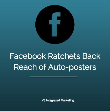 Facebook Ratchets Back Reach