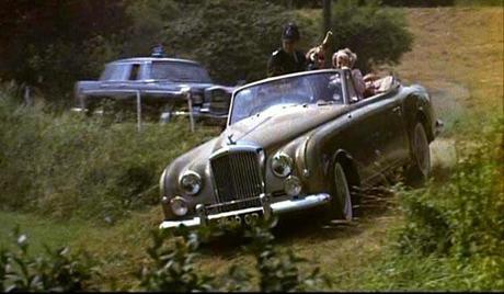 The Literary James Bond A 1954 Bentley R-Type with convertible coachwork by Park Ward, as seen in the 1962 film The Fast Lady.