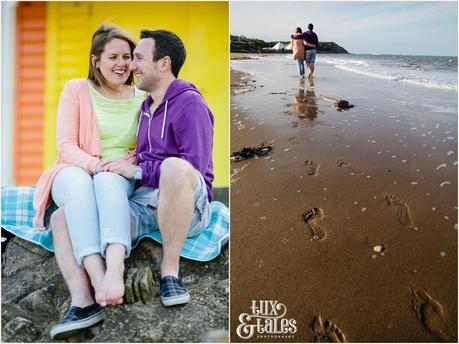 Colourful and fun engagement photography in North Bay Scarborough