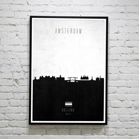 Amsterdam. Contemporary Cityscape