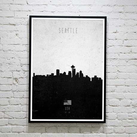 Seattle. Contemporary Cityscape