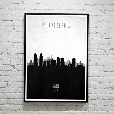 Philadelphia. Contemporary Cityscape