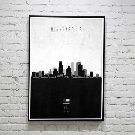 Minneapolis. Contemporary Cityscape