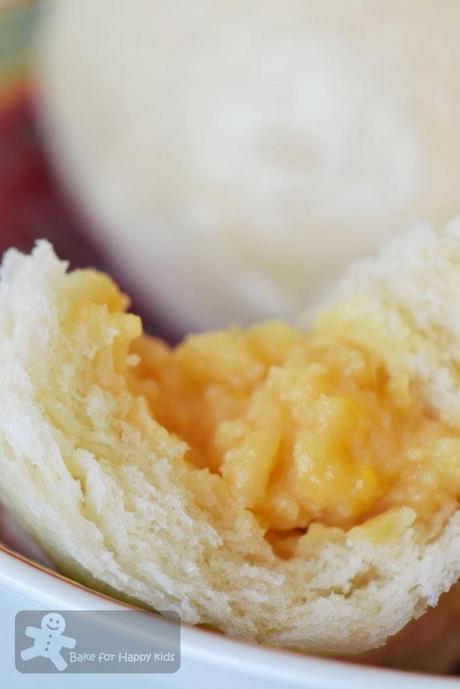 cream corn custard bao steam buns cream corn custard bao steam buns