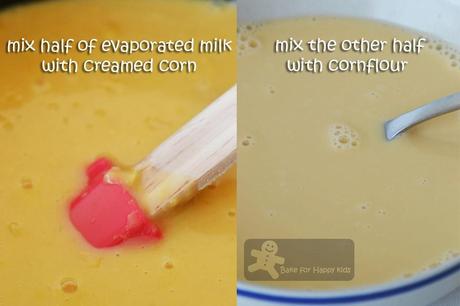 Cream Corn Custard Bao / Cream Corn Custard Steam Buns