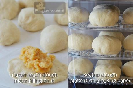 Cream Corn Custard Bao / Cream Corn Custard Steam Buns Cream Corn Custard Bao / Cream Corn Custard Steam Buns