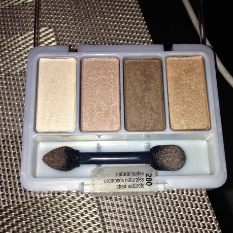 Cover Girl Eye Enhancers Eyeshadow Quad: Natural Nudes