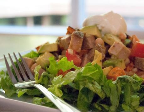 Chopped Salad with Pork