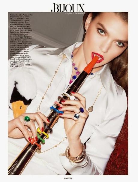 Arizona Muse By Katja Rahlwes For Vogue Paris Magazine, June/July 2014
