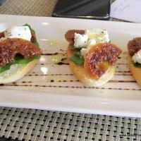 Fig and goat cheese Bruschetta