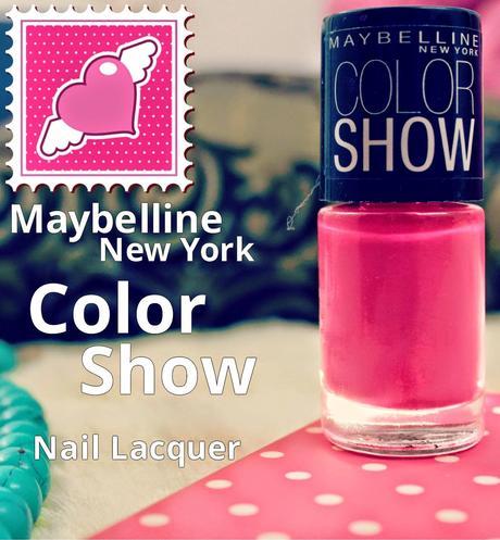 Maybelline New York | Color Show Nail Lacquer | 212 Hooked-On-Pink