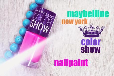 Maybelline New York | Color Show Nail Lacquer | 212 Hooked-On-Pink