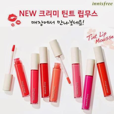 Innisfree Creamy Tint Lip Mousse info