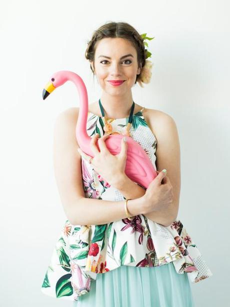 Flamingo Pop: a bridal shower collab with BHLDN