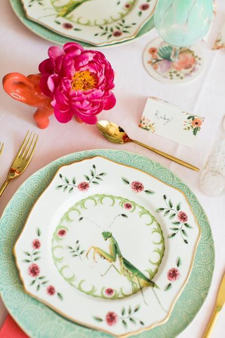 Flamingo Pop: a bridal shower collab with BHLDN