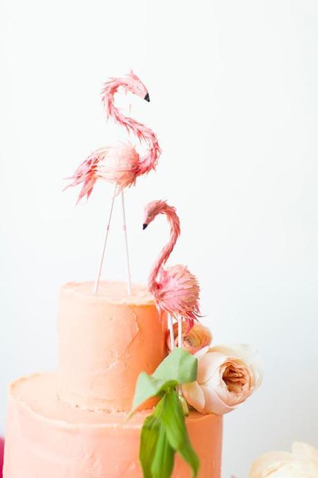 Flamingo Pop: a bridal shower collab with BHLDN