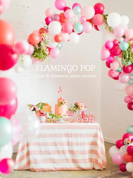 Flamingo Pop: a bridal shower collab with BHLDN