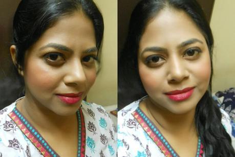 Everyday Makeup : Rosy Lips and Winged Liner