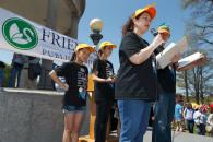 Thousands Flock to the Friends 2014 Duckling Day Event