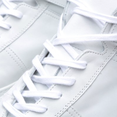 Great Heights In White:  Common Projects B-Ball High Sneaker