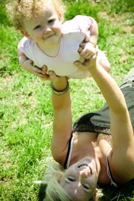 Mom and Baby Yoga