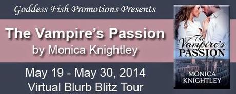 The Vampire's Passion by Monica Knightly: Spotlight with Excerpt
