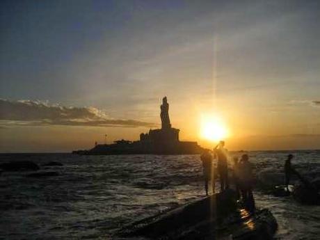 Colossal Structure of Swami Vivekananda at Vivekananda Rock Memorial