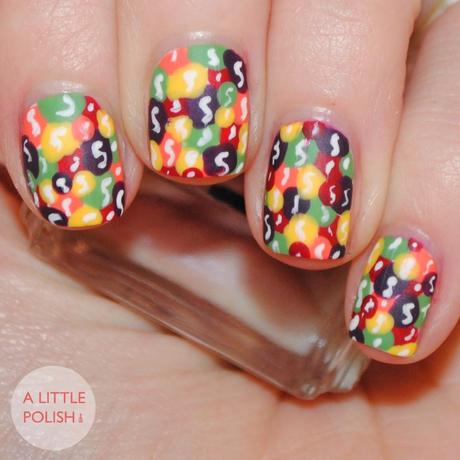 The Nail Challenge Collaborative Presents - Skittles - Week 4