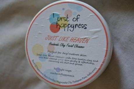 burst of happness just like heaven facial cleanser