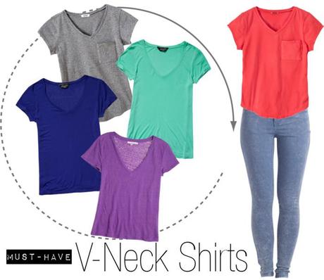 Must-Have V-Neck Shirts