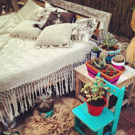 fringe bedding