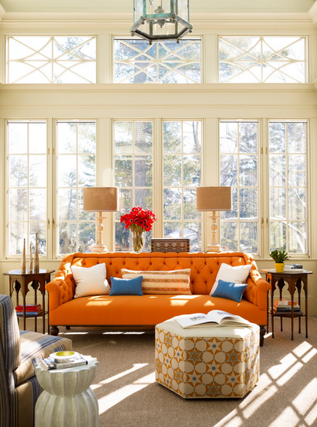 orange couch