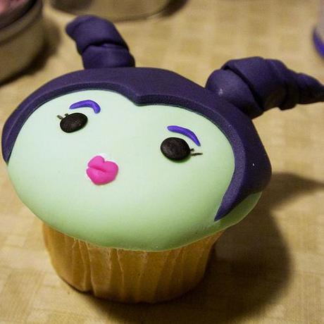 Maleficent Cupcakes