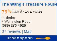 The Wang's Treasure House on Urbanspoon