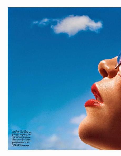Natasha Poly, Anna Ewers For Vogue Magazine, France, June 2014