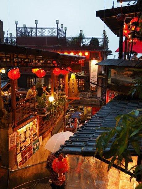 P4260410 雨に煙る悲情城市,九份 / Jiufen, A City of Sadness, shrouded in a heavy rain..