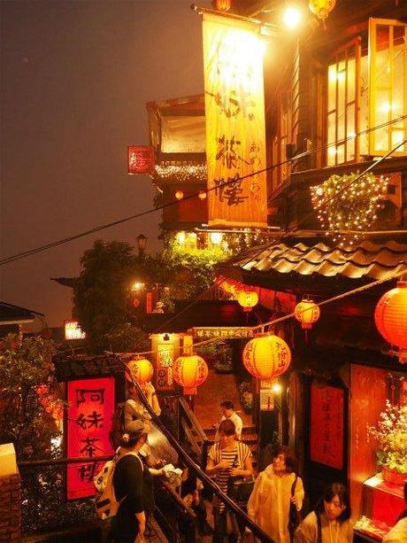 P4260420 雨に煙る悲情城市,九份 / Jiufen, A City of Sadness, shrouded in a heavy rain..